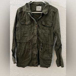 Mudd Army Green Utility Jacket (L)
